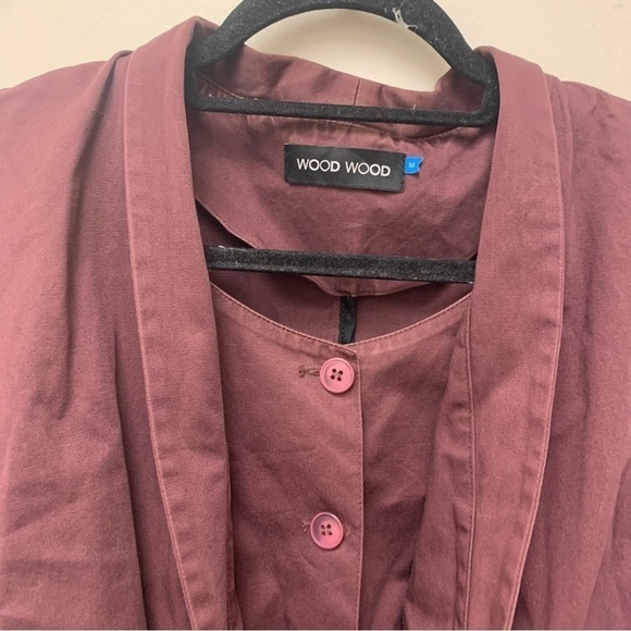 Wood Wood Purple Blazer Jacket - Picture 3 of 10